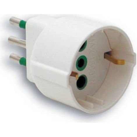 FME 87.130 BL ADATTATATORE 16A 2P+T SCHUKO 