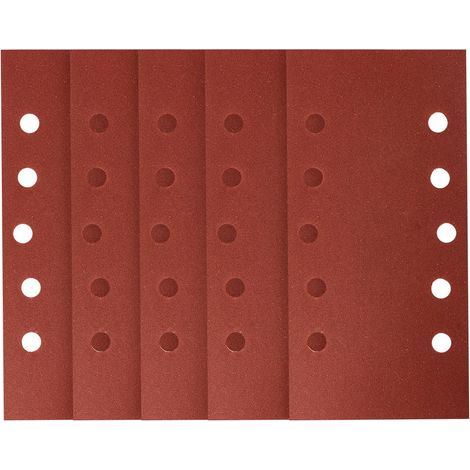 Papier abrasif neo-tools p240 115x230 mm 10 trous d'extraction