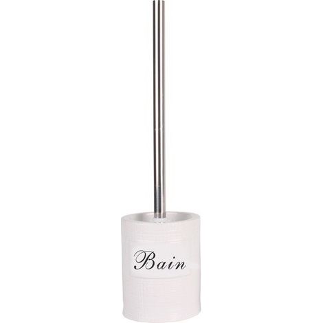 Escobillero con soporte cerámico DINAN Blanco MSV (1/2)
