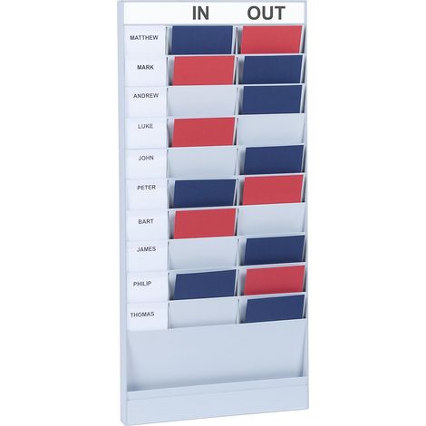 PAPERFLOW, Tableau de planning, pour format A5, élément de (1/2)