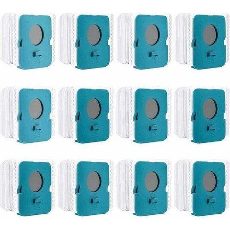12 pièces sac à poussière Clean Station pour Samsung Bespoke Jet VCA-ADB95, VS20A95923W, sacs de remplacement d'aspirateur, sacs d'aspirateur, accessoires d'aspirateur (1/4)