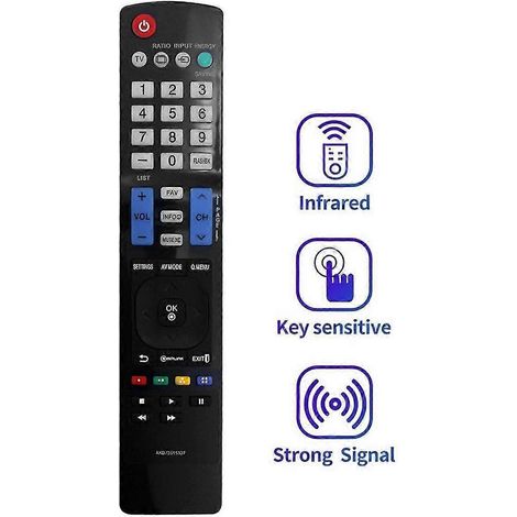 Replace AKB73615337 Remote for LG Plasma TV 42PA4900 50PA4500 50PA450C 50PA4510 50PA4900 50PA5500 50