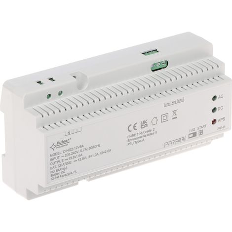 ALIMENTATORE BUFFER A COMMUTAZIONE PULSAR DING2-12V5A