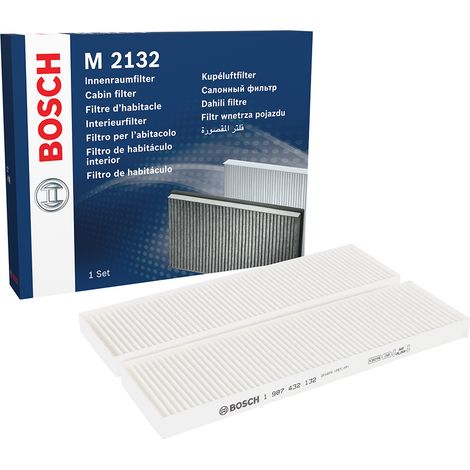 Bosch M2132 - Filtre d'habitacle standard - filtre à poussière et à pollen (1/5)