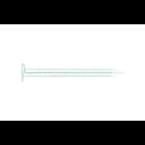 Clavo de acero - Cabeza plana - Zincado 2,25 x 25 - Caja de 500 (1/3)
