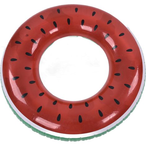 Aufblasbare PVC-Wassermelonen-Schwimmhilfe für Pool und Strand – Schwimmspielzeug für Wasserpartys (1/5)