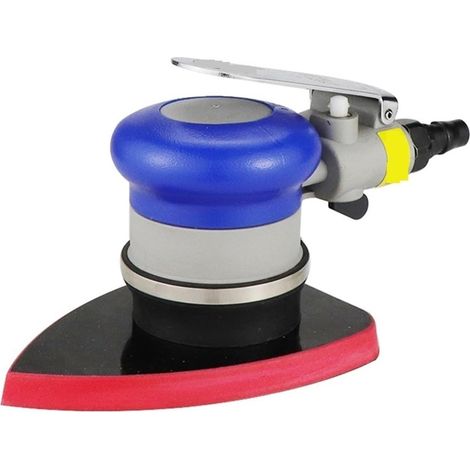 Polisseuse Ponceuse 90 130 MM pince Type bride châssis pneumatique Air carré polisseuse papier abrasif ponceuse meuleuse outil de polissage(Sander) (1/5)