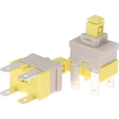 1 Interrupteur Lave-vaisselle, 4 Broches, 16A 250V, Compatible Fagor Edesa Teka