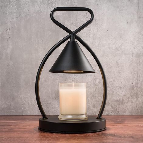 Lampe chauffe-bougie avec minuterie - 1U, 2U, 4U, 1 lampe, compatible avec les bougies en bouteille, lumière et chaleur réglables, design moderne et élégant, 2 en 1, pour la décoration intérieure. (1/4)