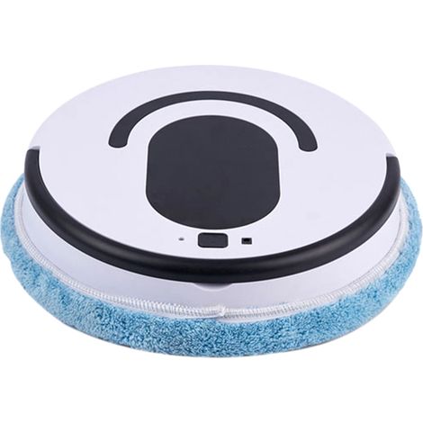 Robot nettoyeur de sols entièrement automatique, aspiration puissante, faible niveau sonore, rechargeable par USB, 2 modes de nettoyage (1/2)