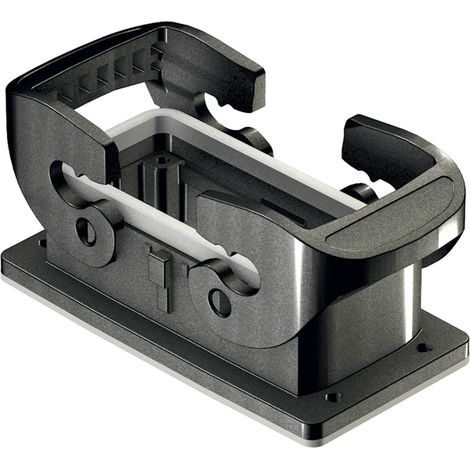 HARTING Han ECO 16B Anbaugehäuse mit Halterahmen mit 2 Querbügeln - 1 Stück