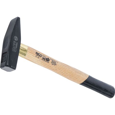 BGS Martillo de cerrajero con mango de madera DIN 1041 400 g - 853 (1/4)