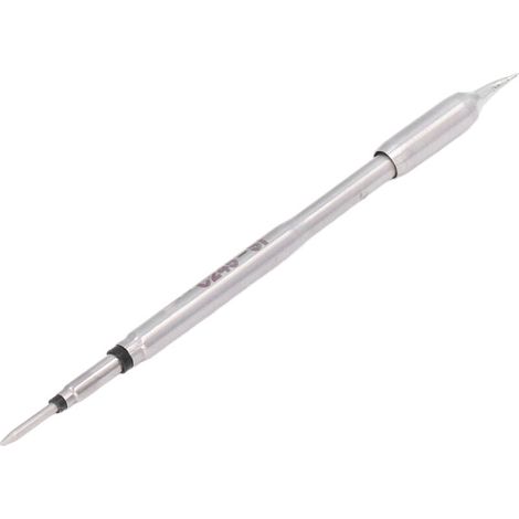 Punta de hierro para soldar, aleación de cobre C245, puntas de repuesto para soldador, mango universal para estación JBC T245 245-SI 100 mm-Crezuo