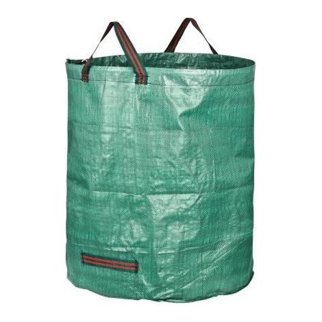 GARDENMATE Reißfeste Gartensäcke - 2er-Pack - 272 l - Grün-Gelb (1/2)