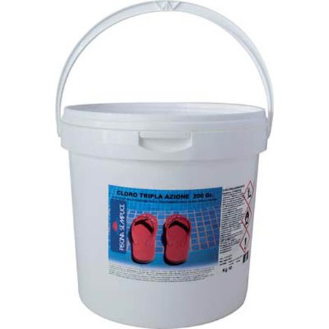 Tricloro X Piscina Lapi Pastiglie Kg 10=50Xgr 200 - 1 Pz (1/2)