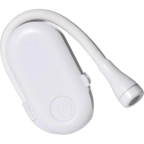 Lampe de lecture LED rechargeable à pince pour une luminosité et une température de couleur réglables (1/4)