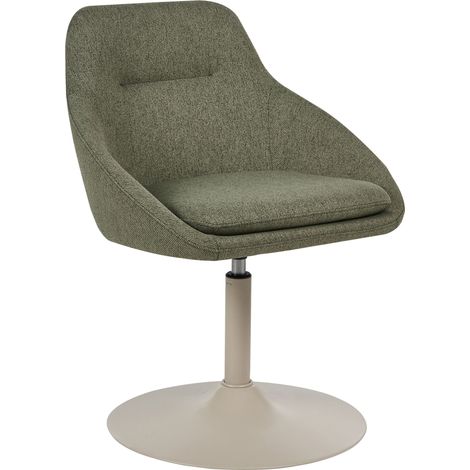 Sedia da pranzo girevole base girevole a 360°, verde chiaro, Westminster (1/5)