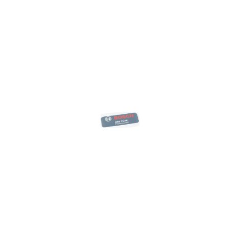 Plaque De Marque GBS 75 AE pour ponceuse a bande GBS 75AE et autres modeles BOSCH - 2601112057
