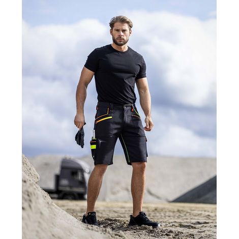 Ardon Creatron - schwarze Neon-Shorts Ardon Creatron - schwarze Neon-Shorts 62