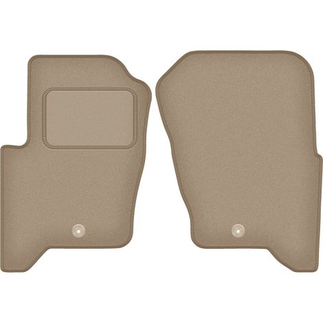 Alfombrillas delanteras para Land Rover Discovery IV SUV (2009-2016) beige (1/5)