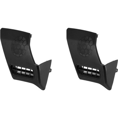 2 rejillas de ventilación del altavoz del salpicadero derecho para coche, compatibles con Mercedes-Benz Clase E W210 E320 E430 E55 (1996-2002)