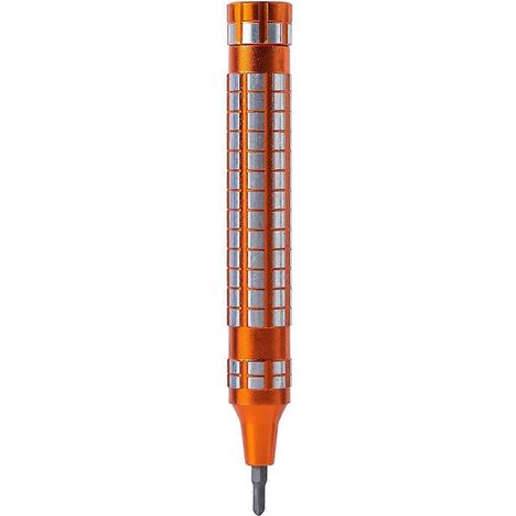 Jeu de tournevis, tournevis manuel type stylo, orange (voir photo) (1/5)