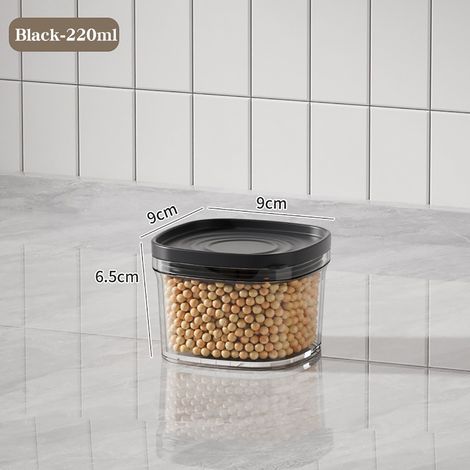 Boîte De Rangement Alimentaire - Réservoir Étanche En Plastique Sans BPA - Pour Céréales Farine Sucre - 1 Pièce (1/3)