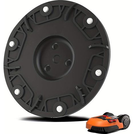 Tondeuse à gazon RSD-01 pour WORX / Landxcape / Kress / Einhell ABS, tête de coupe à 6 lames, plateau tournant DCQW-AquaForge (1/3)