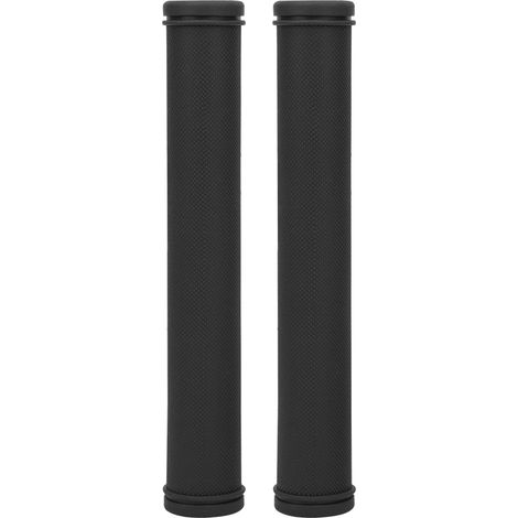 1 Paire de Poignées de Guidon Anti-dérapantes pour VTT et Vélo de Route, Noires (1/5)