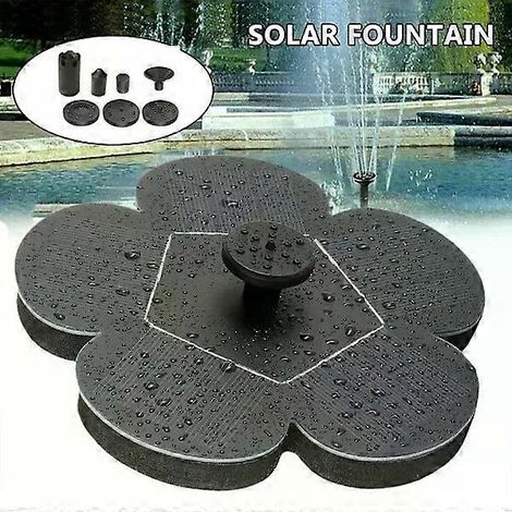 Fontaine solaire / Pompe à eau / Pompe à eau noire (1/5)