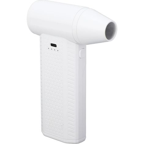 Performances Puissantes, Paramètres de Vitesse Réglables, Dépoussiéreur D'air électrique Rechargeable et Portable 130 000 Tr/min 52 M/S 4 Vitesses USB C, Souffleur à Jet Sec pour (1/4)