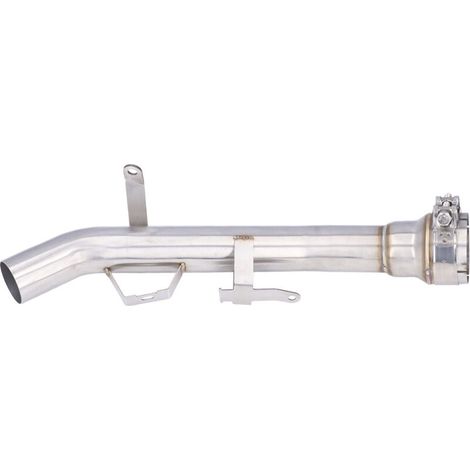 Jeffergarden Tube d'échappement intermédiaire en acier inoxydable antirouille résistant à la chaleur pour Z900 2017‑2021-DOU