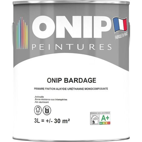 PEINTURE ONIP BARDAGE BLANC 3L - ONIP