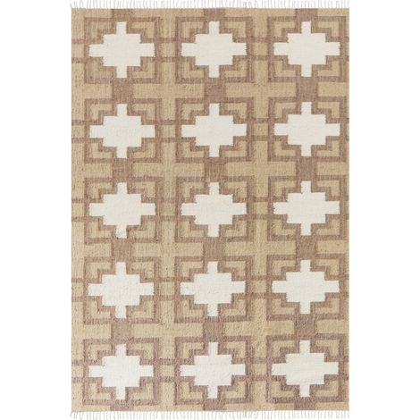 Teppich KONURTAY Beige 160 x 230 cm Jute