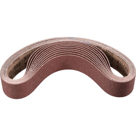 PFERD TOOLS Korund Schleifband BA 40x760 mm A60 für universelle Anwendung mit Rohrbandschleifer 10 Stk (1/4)