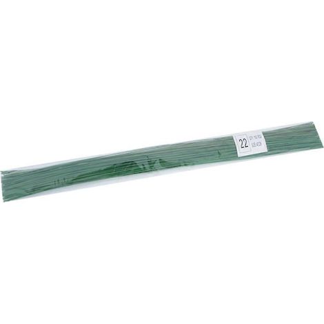 100 tiges de fleurs artificielles en soie de 40 cm avec fil de fer, branches décoratives faites main pour la création de fleurs artificielles (vertes)-100pcs-Green