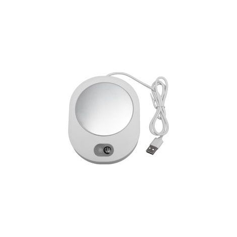 Chauffe-tasse électrique en aluminium pour bureau et maison – 50 °C réglable, 13 W, nettoyage facile, design compact (1/5)