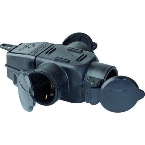 ADAPTADOR DE GOMA TT 16A 250V - KARPA