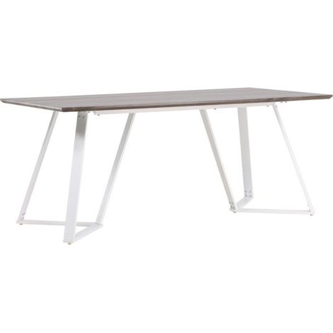 Table à Manger Design "Marina" 180cm Marron (1/5)
