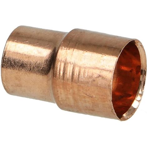 Raccord à braser cuivre nipple réduit 14 x 12 mm M/F