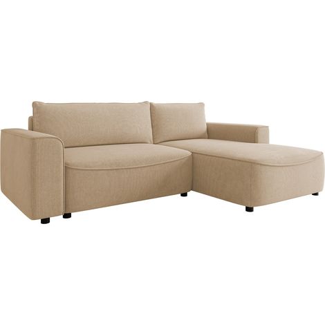 Sofá rinconero TrendyNest 105, Derecha, Función de descanso, Almacenaje, 255x175x93cm, 0 (1/5)