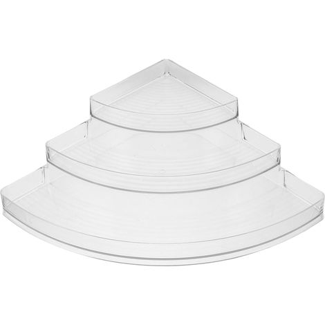 Étagères en Acrylique D'éventail pour Rangement de Parfums et Maquillage, Surface Lisse Réutilisable, pour Bureau et Décoration (1/5)