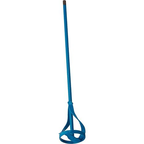 kwb Farb-Quirl / Farbrührer für Bohrmaschine, Farb-Mischer mit Größe Ø 120 x 590 mm, Rührstab geeignet für Gebinde von max. 20 - 30 Liter, mind. 500 Watt, Made in Germany (1/3)