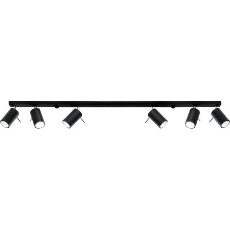 Deckenleuchte Ring 6xGU10 Neutralweiß 118cm Sollux (1/5)