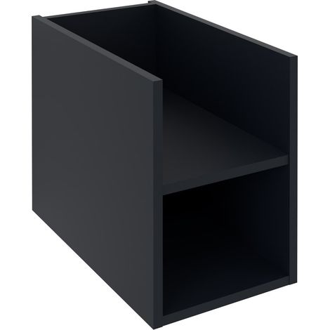 LOREA étagère inférieure 30x44x51,2cm, noir mat