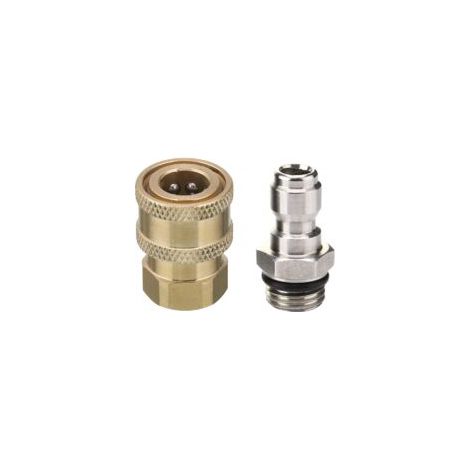 Mingle Kit Adaptateur pour Nettoyeur Haute Pression 1/4" 5000 PSI - Crezuo