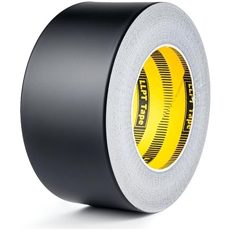 Black Aluminum Tape 2 in x 164 ft x 3.94mil (1/5)