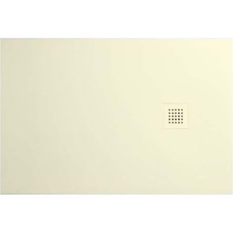 Piatto doccia 80x140 h.3 in ceramica avorio opaco Ceramic.30 di (1/4)