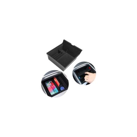Organizador de consola central compatible con accesorios para Tesla Model 3 y Tesla Model Y (versiones 2021, 2022 y 2023) - Crezuo (1/4)