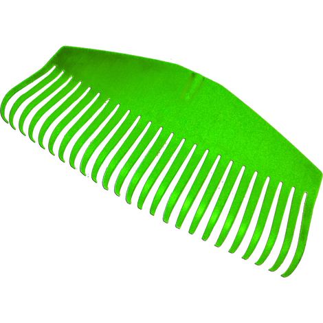 Pluvia HF-070 Kunststoffrechen mit 25 Zähnen, 51 x 23 cm